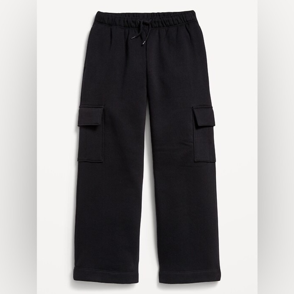 Old Navy Women’s Dark Green Cargo Sweat Pants
